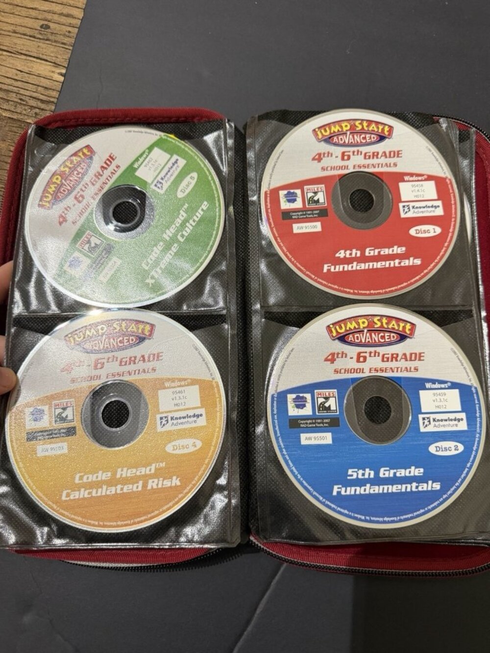 Jump Start Advanced 4th - 6th Grade Win/Mac CD Rom, 4 CD Set